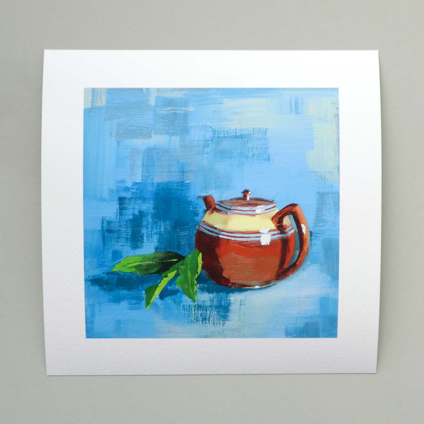 Sunday Tea with Marie | Teapot Painting Art Print