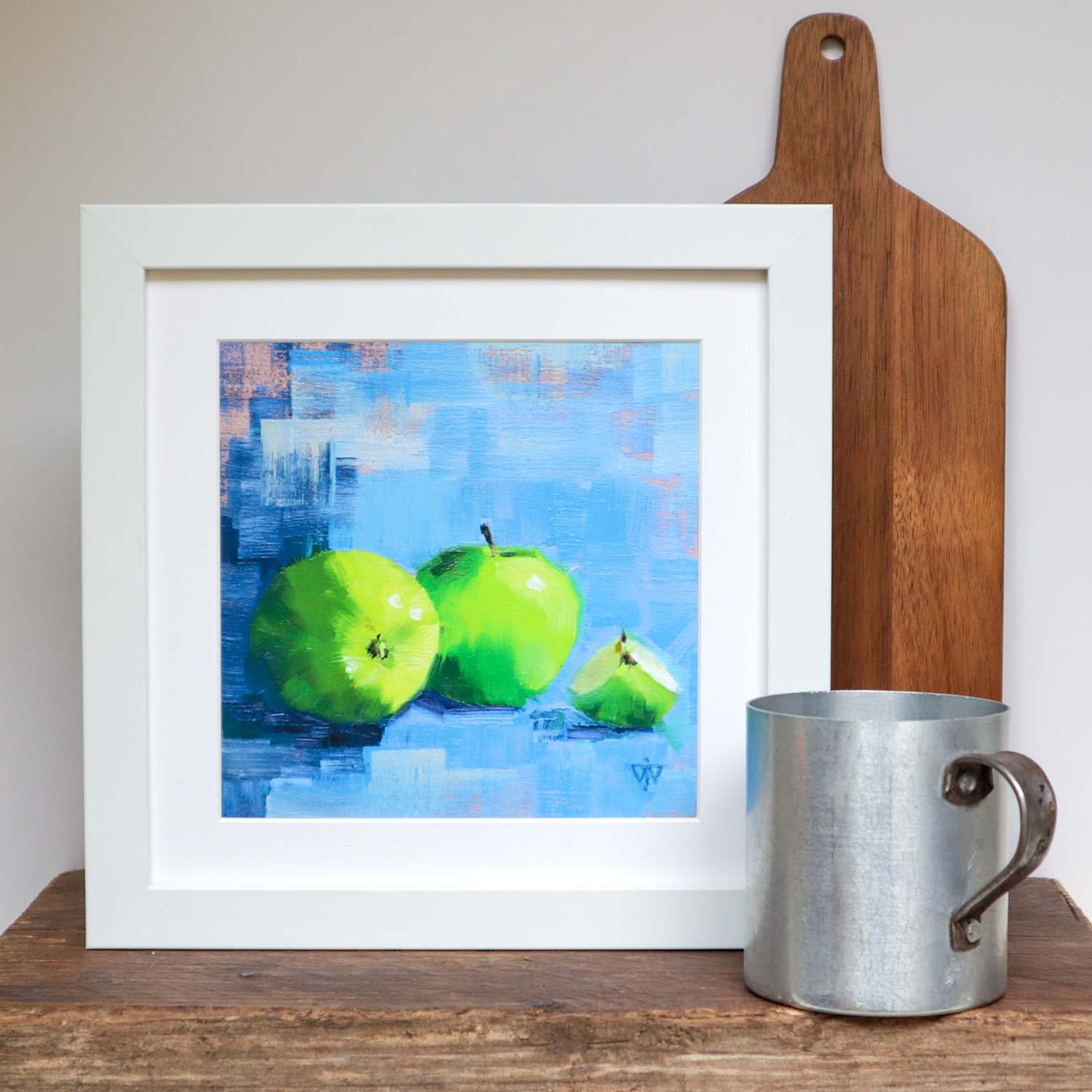 Picnic with Granny Smith | Kitchen Wall Art Print
