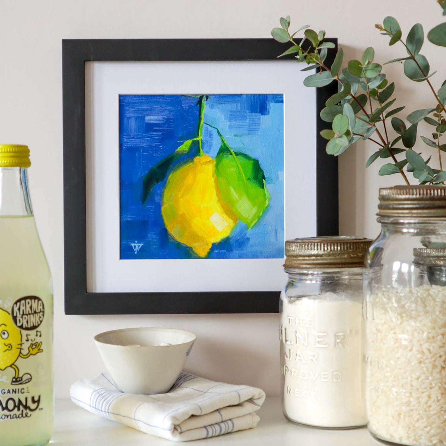 Homemade Lemonade | Kitchen Wall Art Print