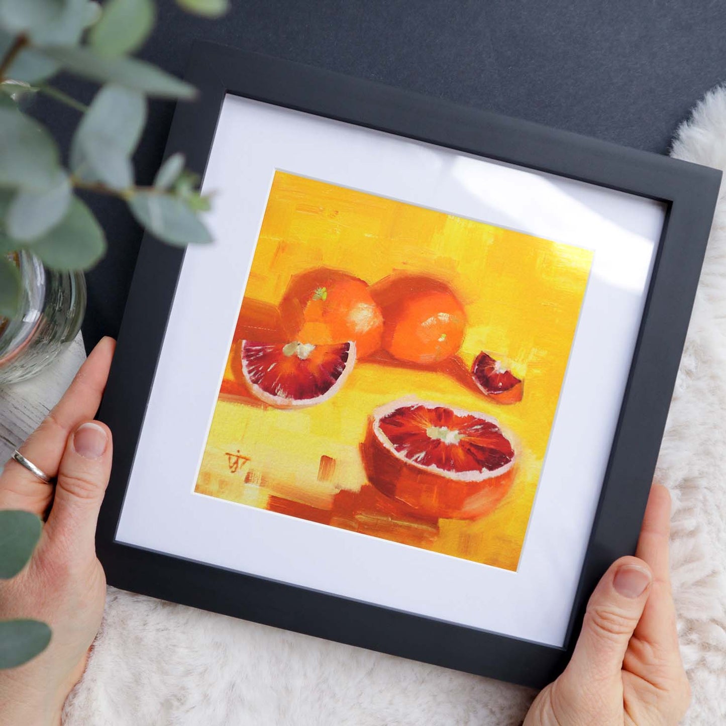 Blood Oranges for Marmalade | Kitchen Wall Art Print