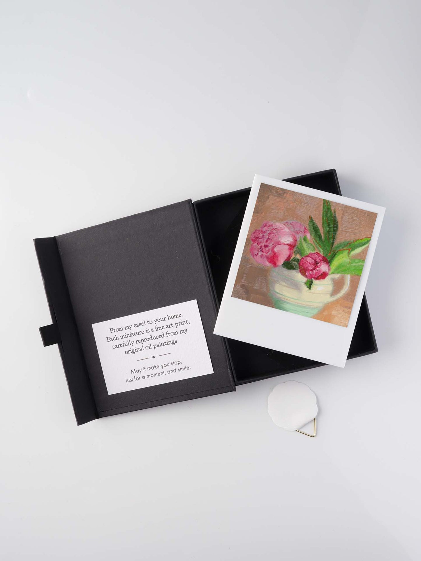 Peonies in Jug Miniature Print