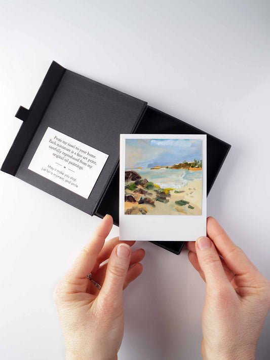 Coastal Walk Miniature Print