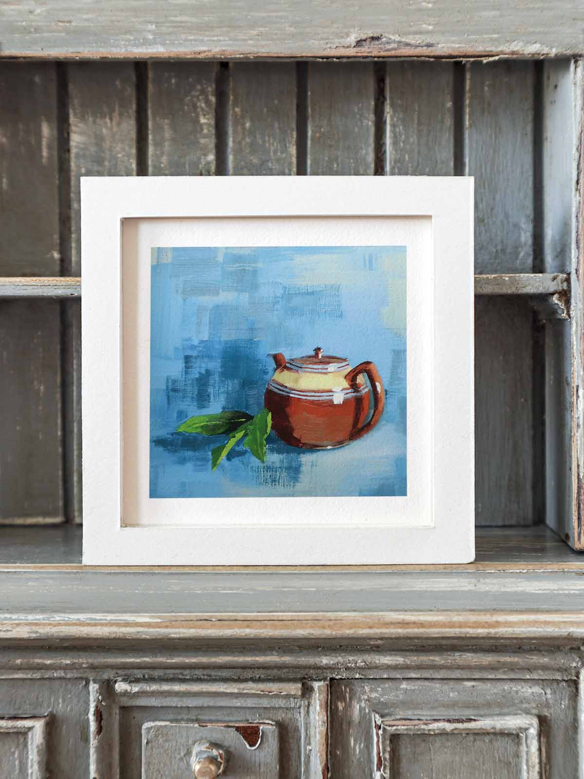 Sunday Tea with Marie | Teapot Painting Art Print