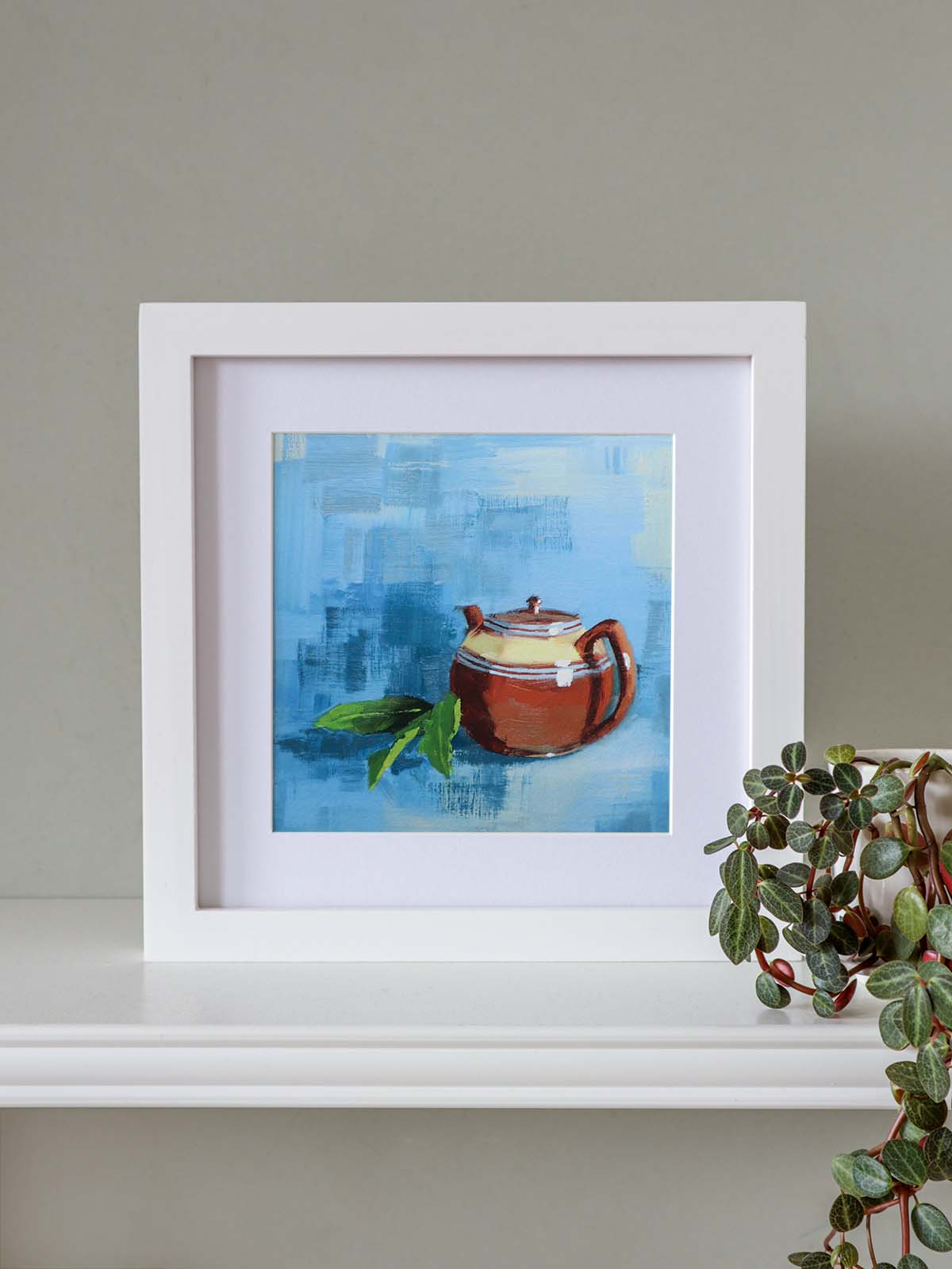 Sunday Tea with Marie | Teapot Painting Art Print