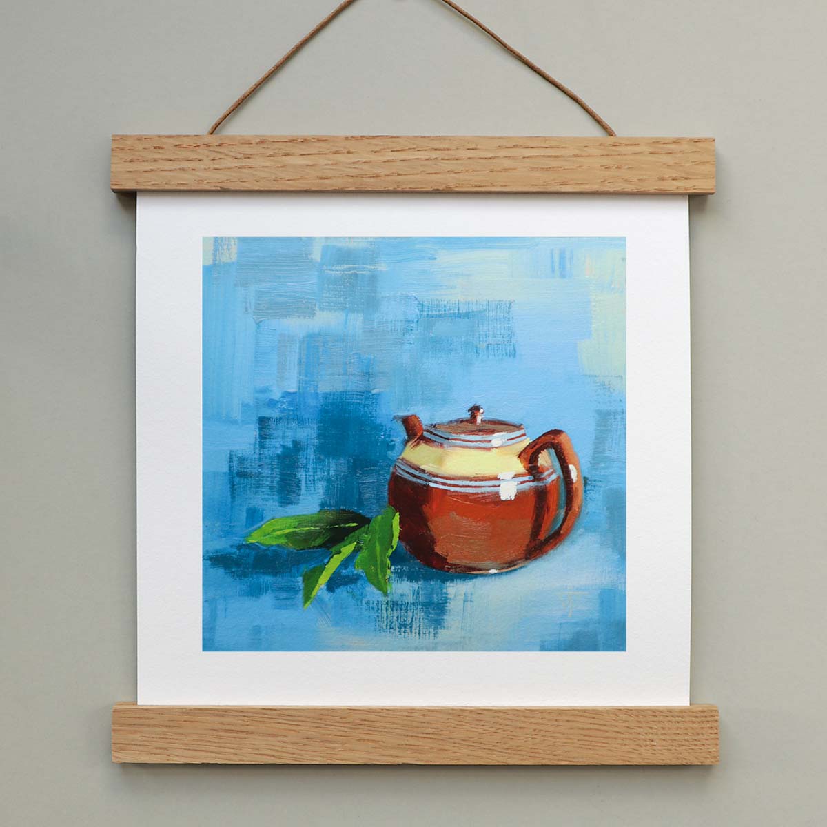 Sunday Tea with Marie | Teapot Painting Art Print