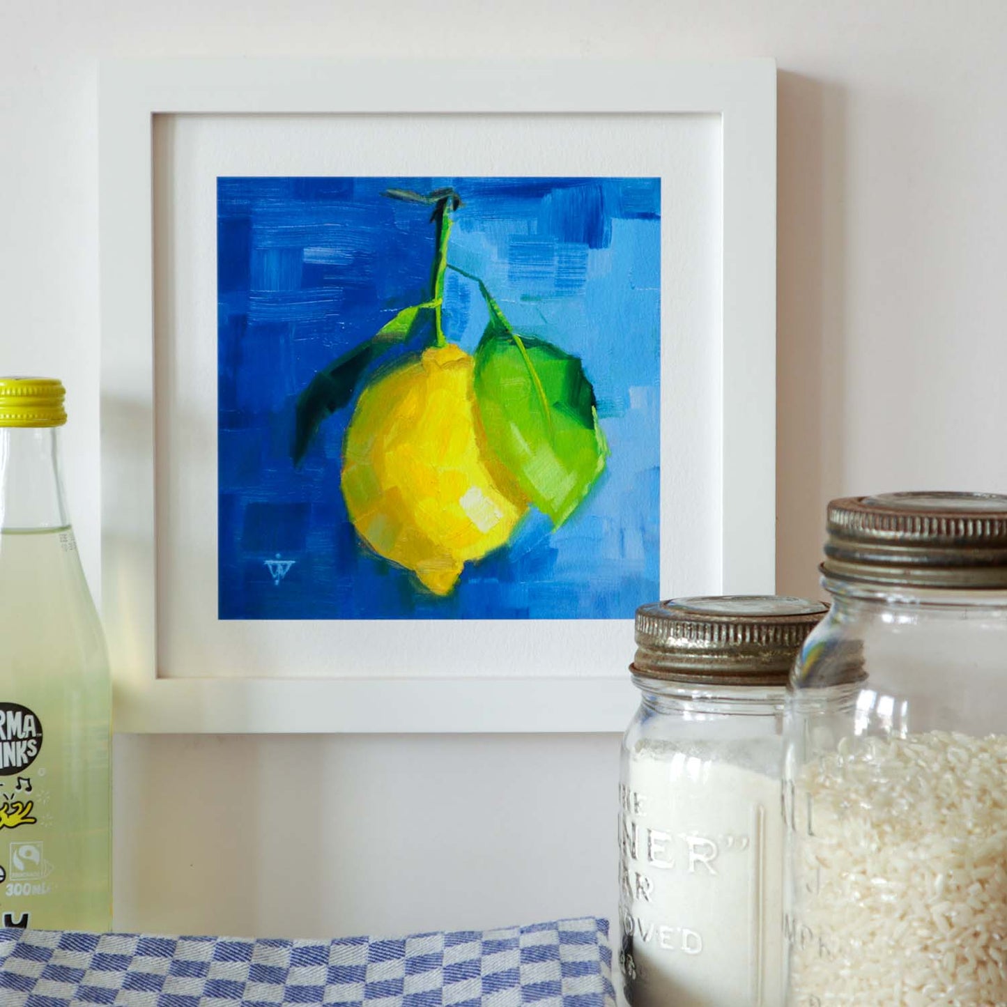 Homemade Lemonade | Kitchen Wall Art Print