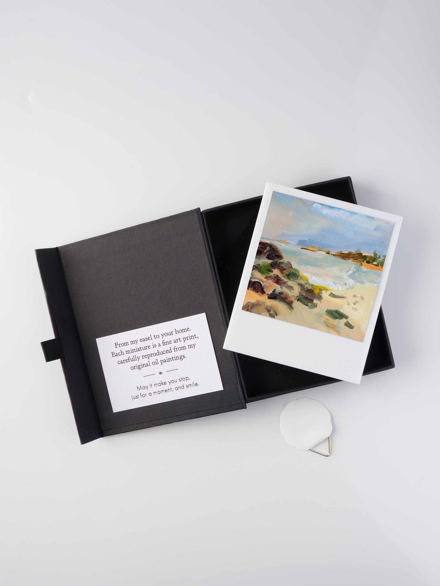 Coastal Walk Miniature Print