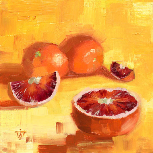 Still-Life Painting | Blood Oranges