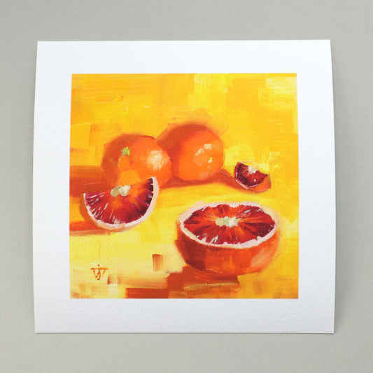 Blood Oranges for Marmalade | Kitchen Wall Art Print
