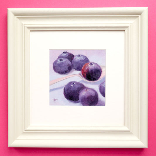 Fruit Painting | Blueberries
