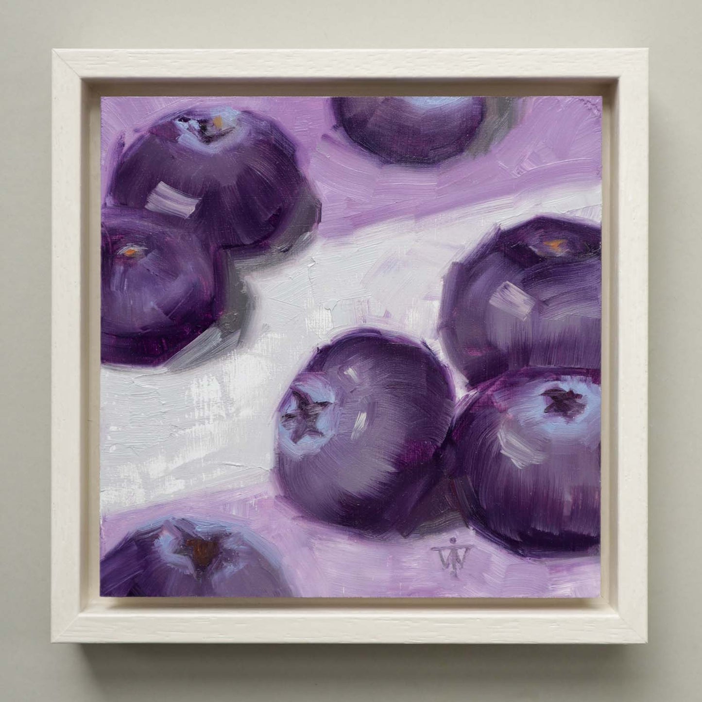 Garden Blueberries | Original Oil Painting