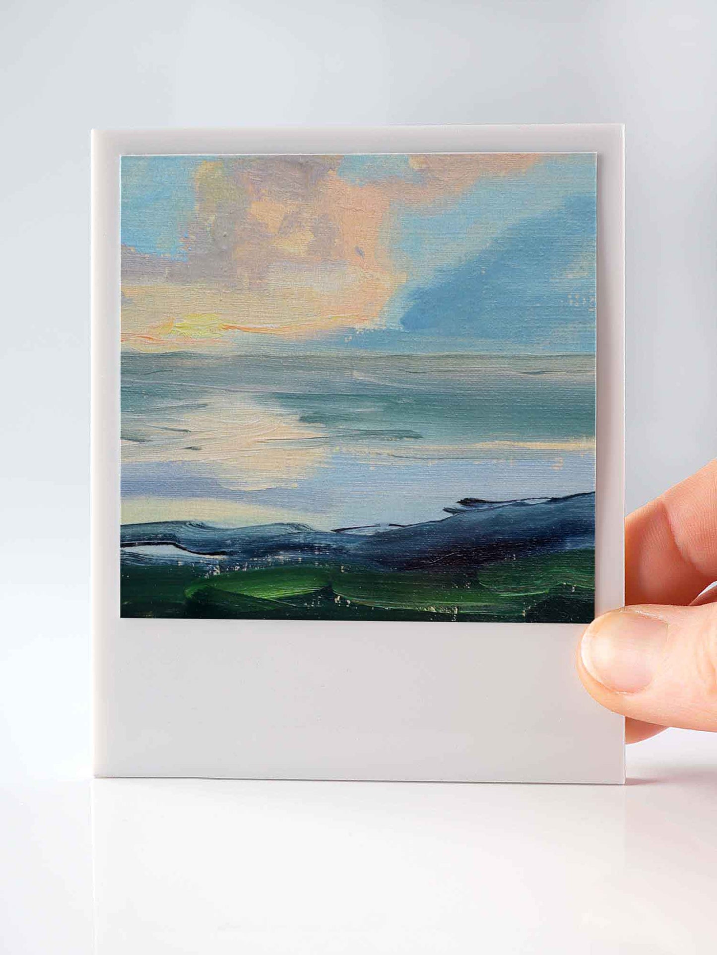 Sunset over the Sea Miniature Print