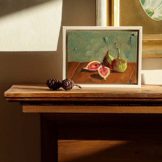 Figs on Board | Oil Painting