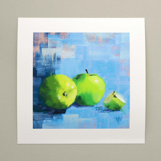 Picnic with Granny Smith | Kitchen Wall Art Print