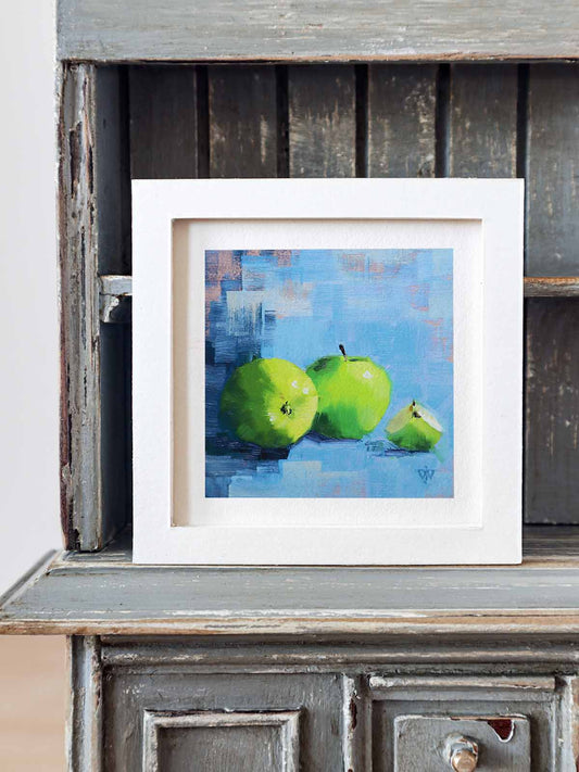 Picnic with Granny Smith | Kitchen Wall Art Print