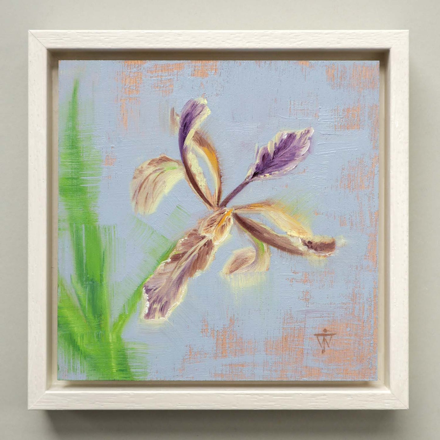 Iris Blooms and Memories | Flower Painting