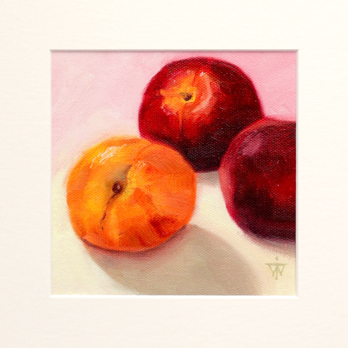 Fruit Painting | Nectarines