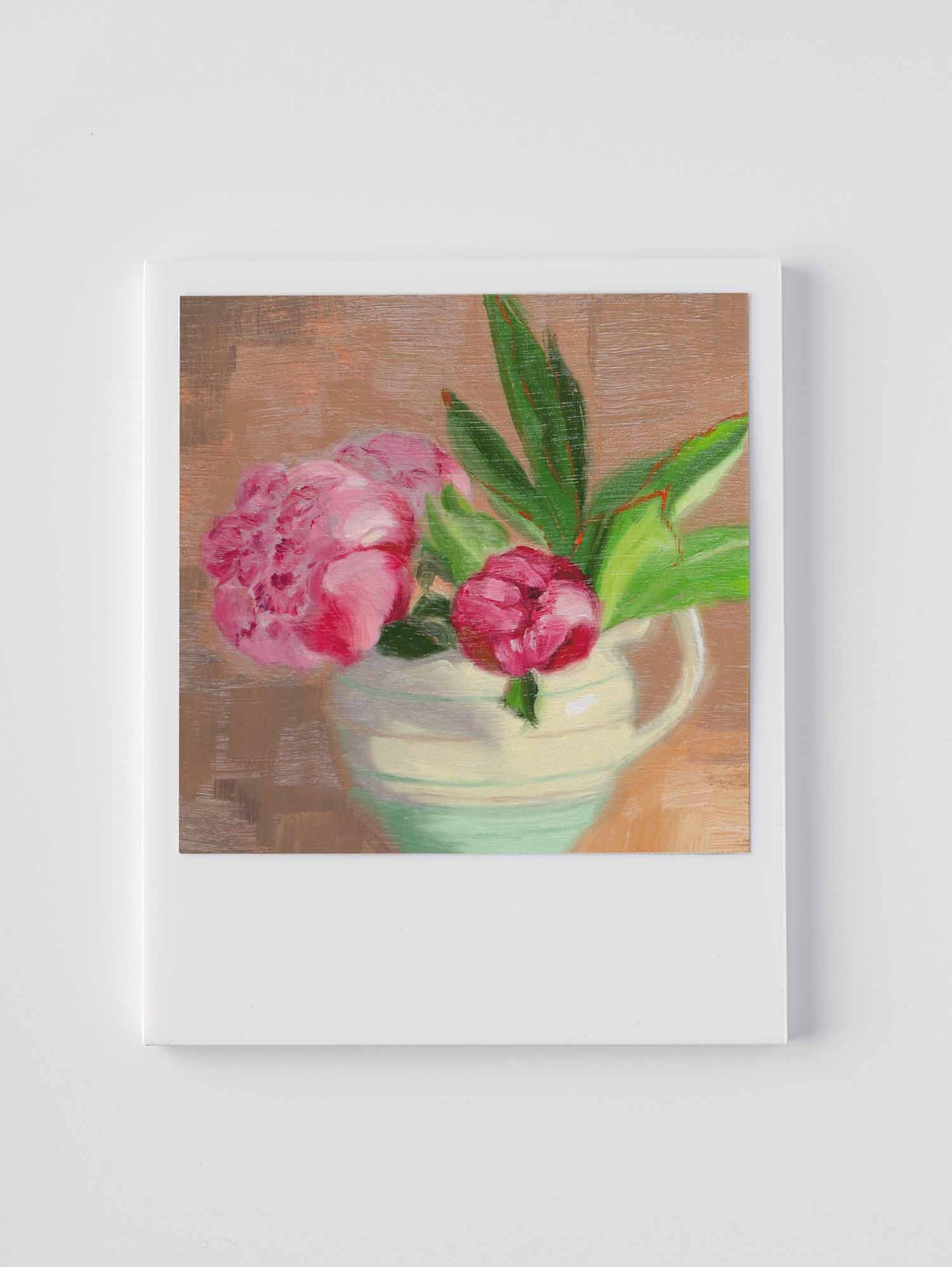 Peonies in Jug Miniature Print