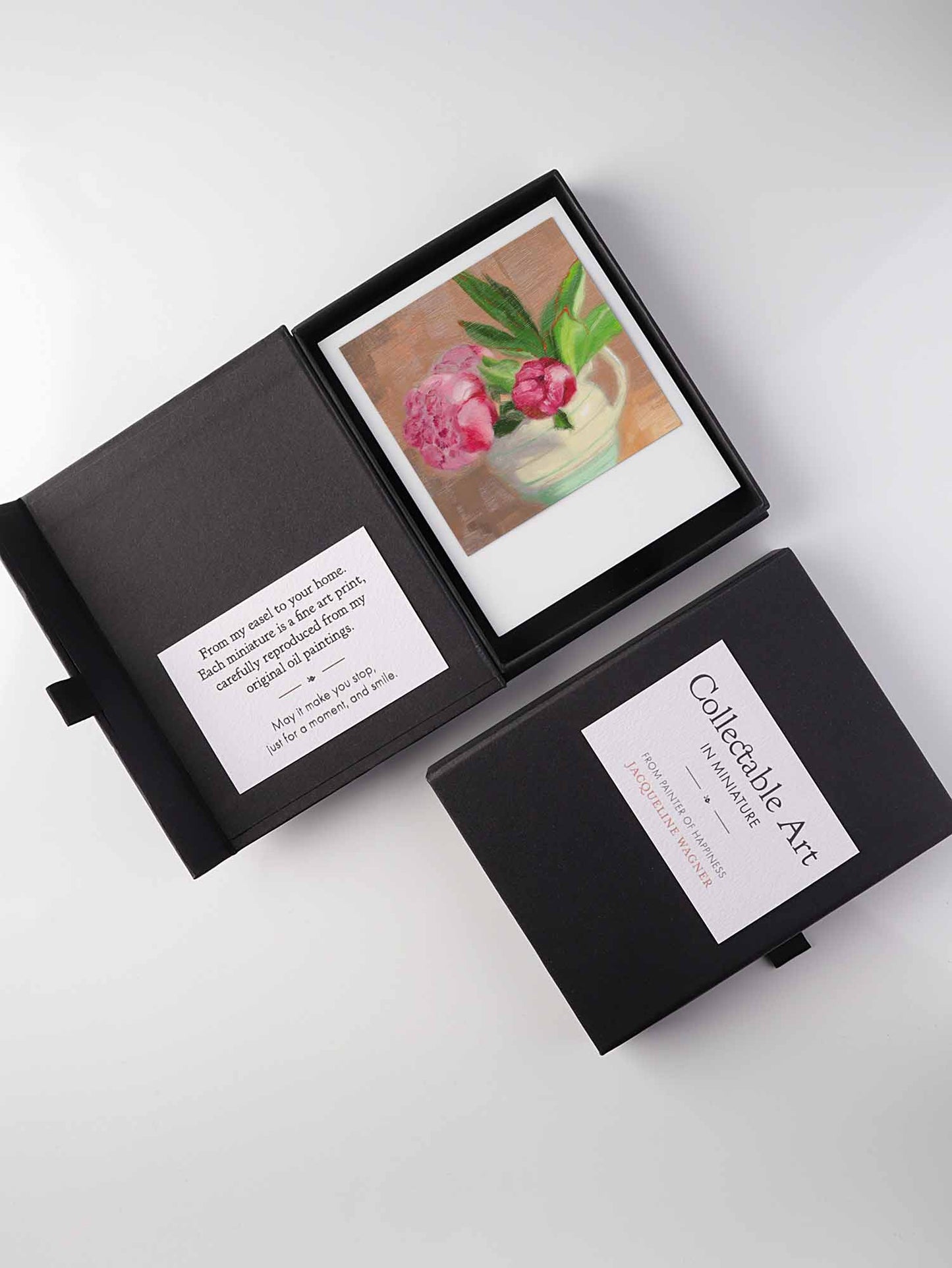 Peonies in Jug Miniature Print