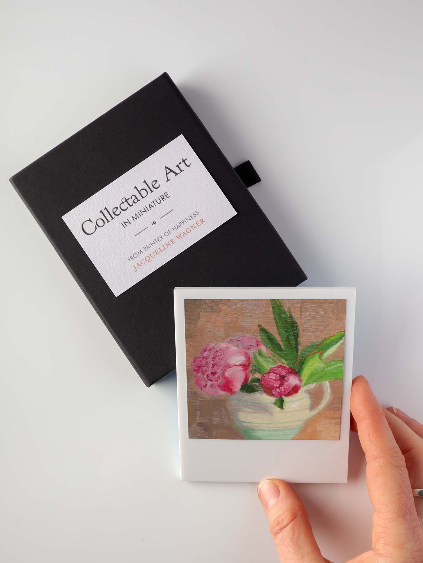 Peonies in Jug Miniature Print