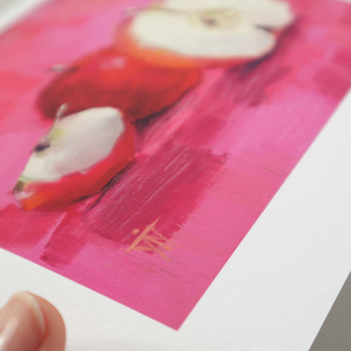 Pink Lady Tranquility | Kitchen Wall Art Print