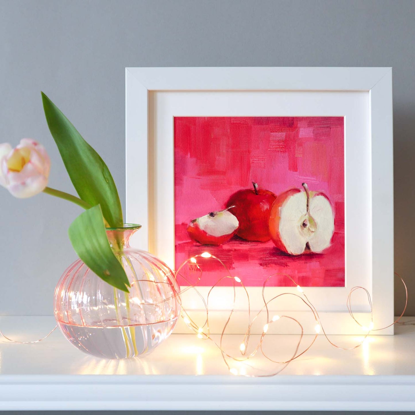 Pink Lady Tranquility | Kitchen Wall Art Print