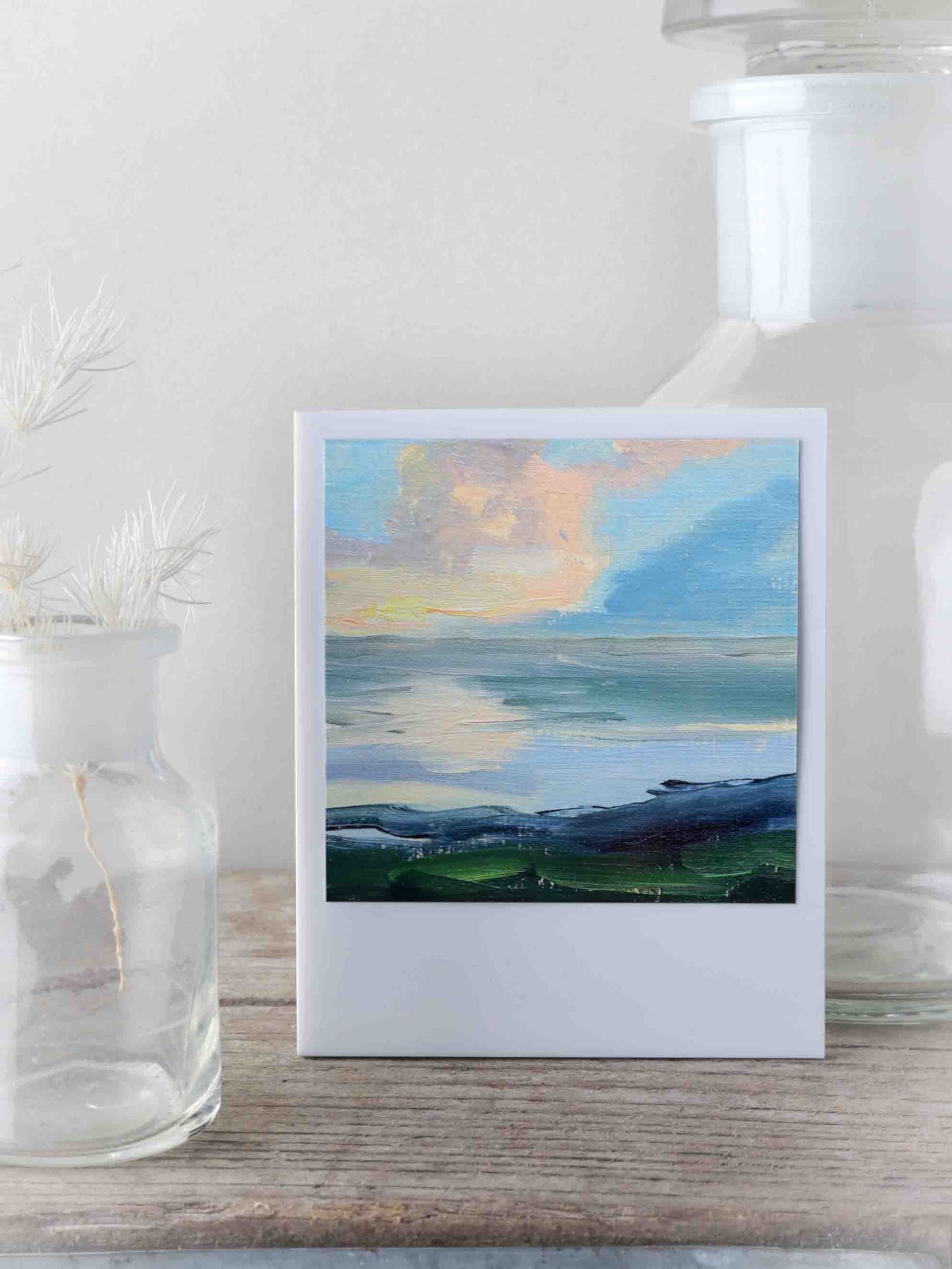 Sunset over the Sea Miniature Print