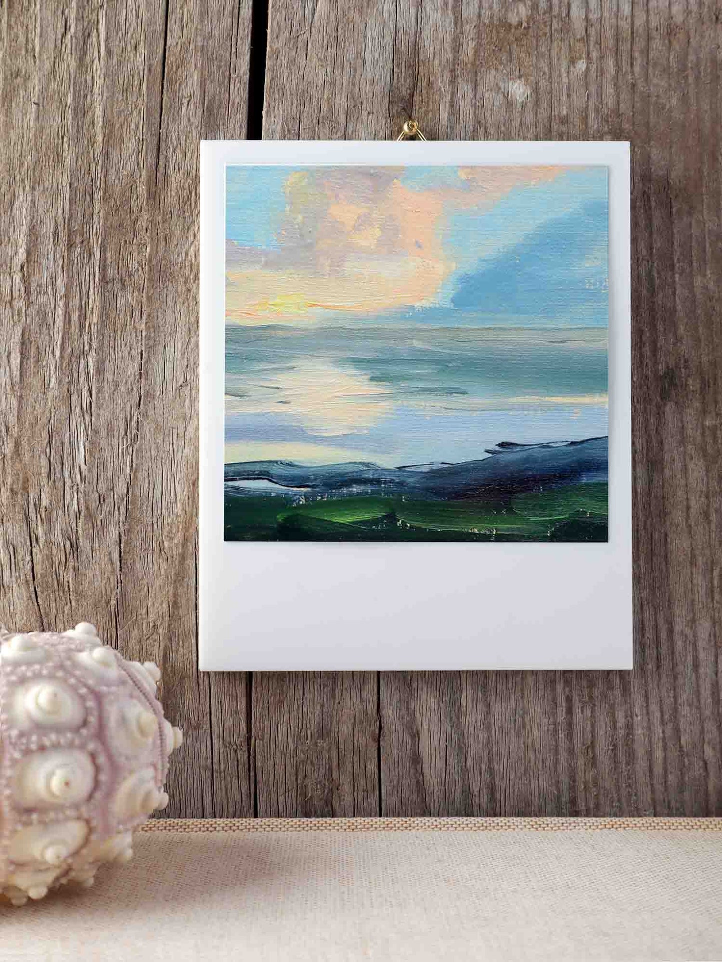 Sunset over the Sea Miniature Print