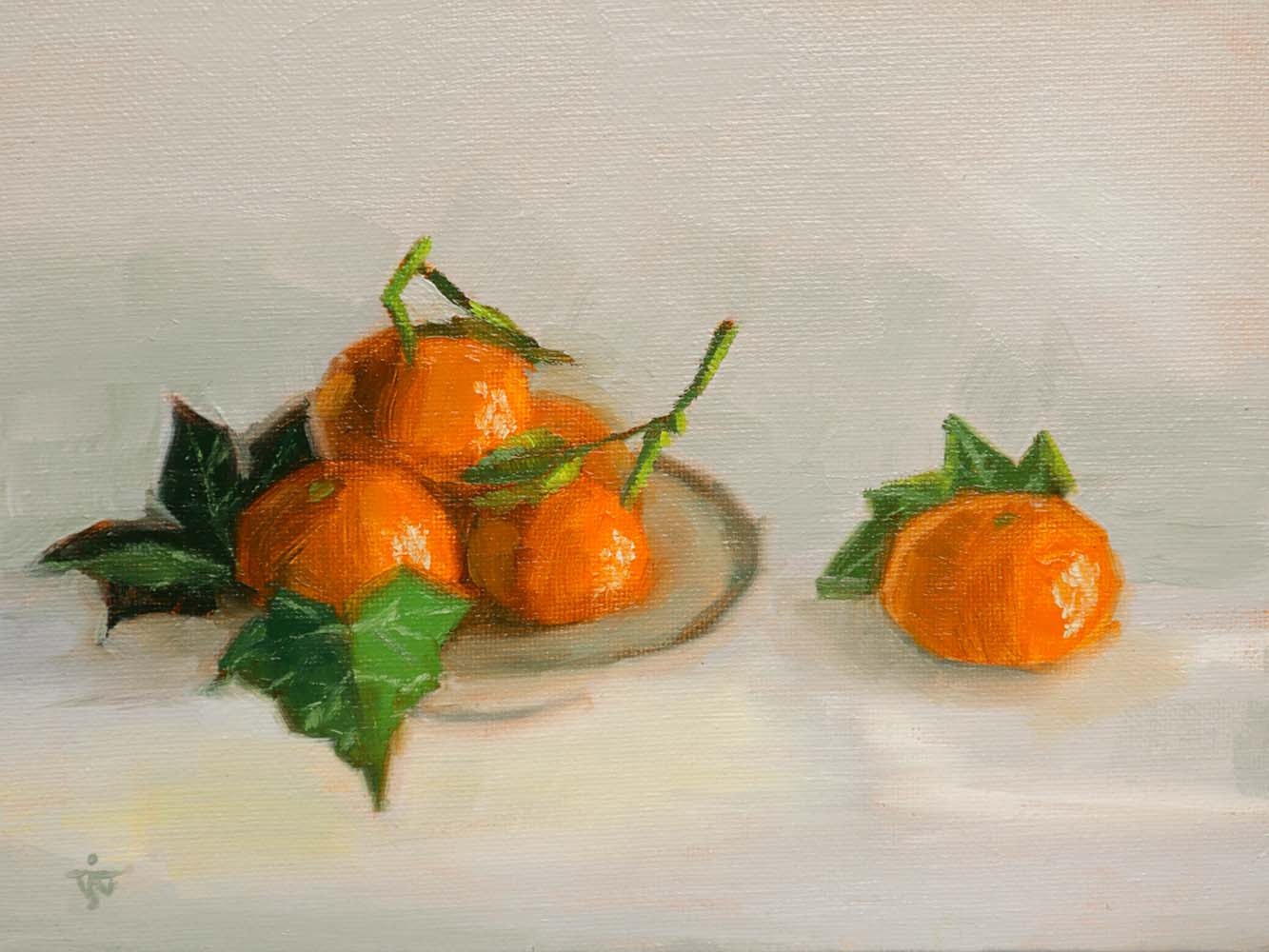 Ivy and Clementine | Oil Painting