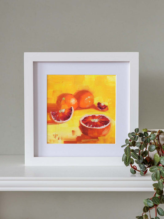 Blood Oranges for Marmalade | Kitchen Wall Art Print